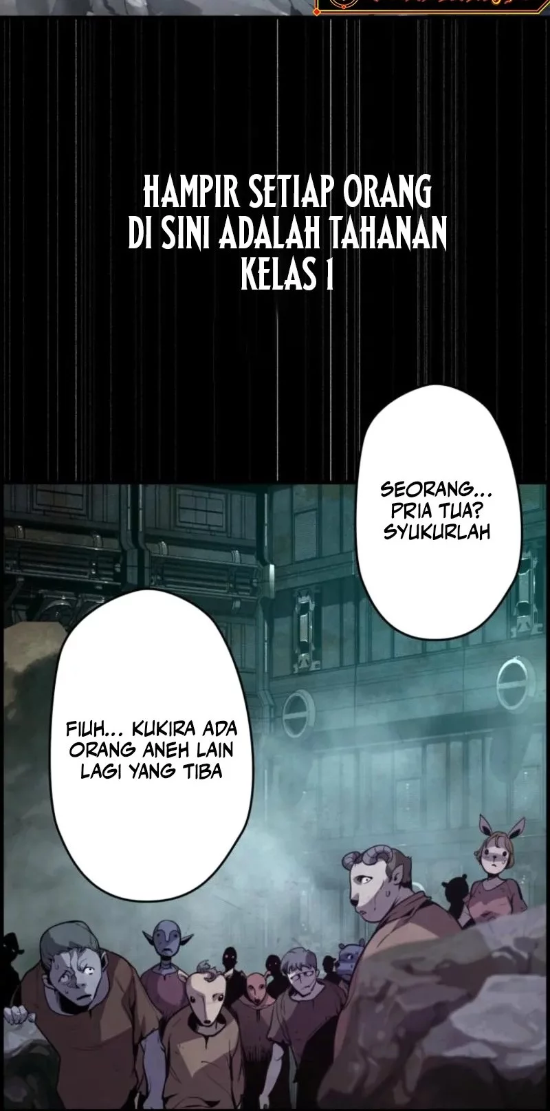 The Aged Strongest Prisoner Survives Again Today Chapter 1 Gambar 44