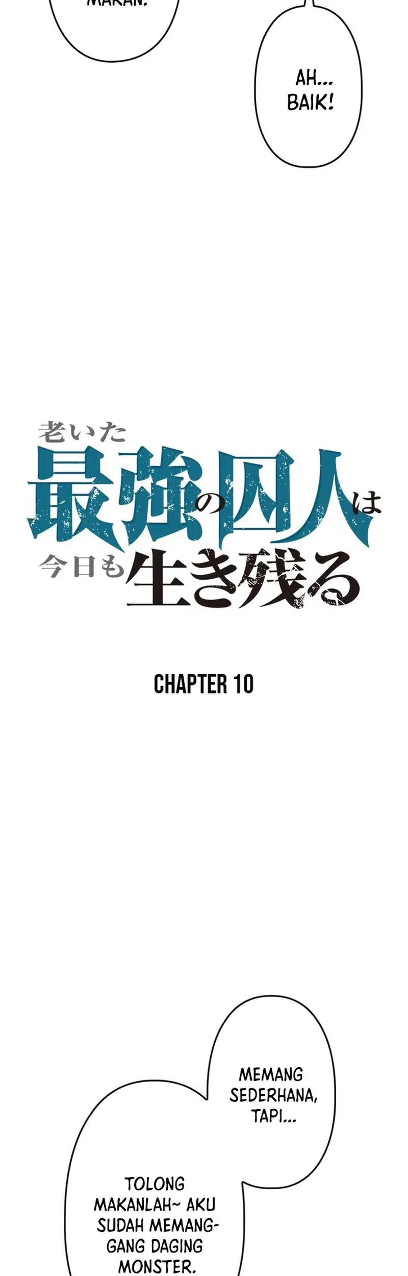 The Aged Strongest Prisoner Survives Again Today Chapter 10 Gambar 27