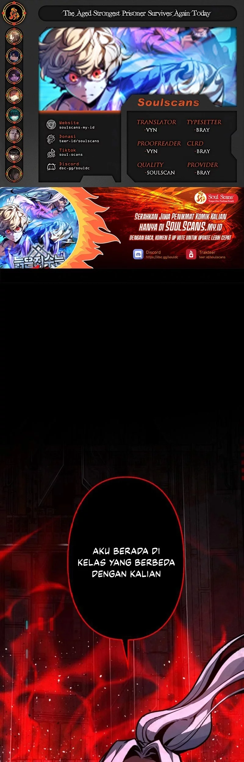 Baca Komik The Aged Strongest Prisoner Survives Again Today Chapter 8 Gambar 1