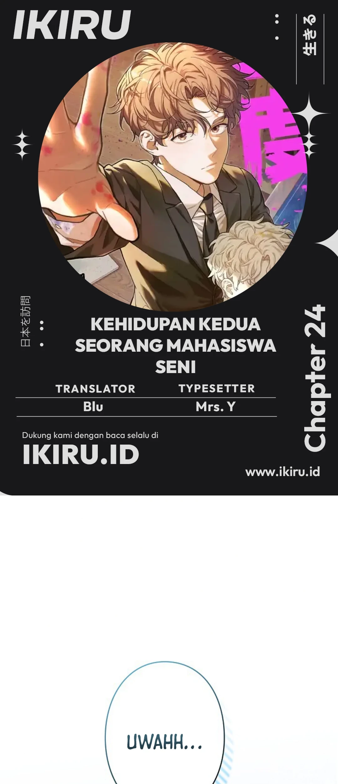 Baca Komik The Art Student Who Lived Twice Chapter 24 Gambar 1