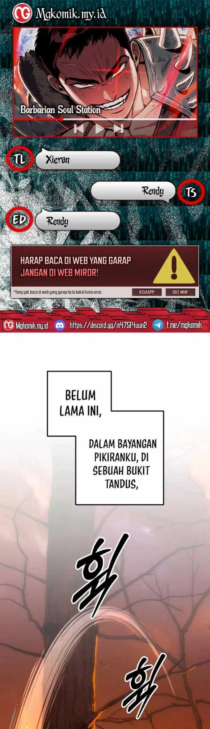 Baca Komik The Barbarian of Seoul Station Chapter 33 Gambar 1