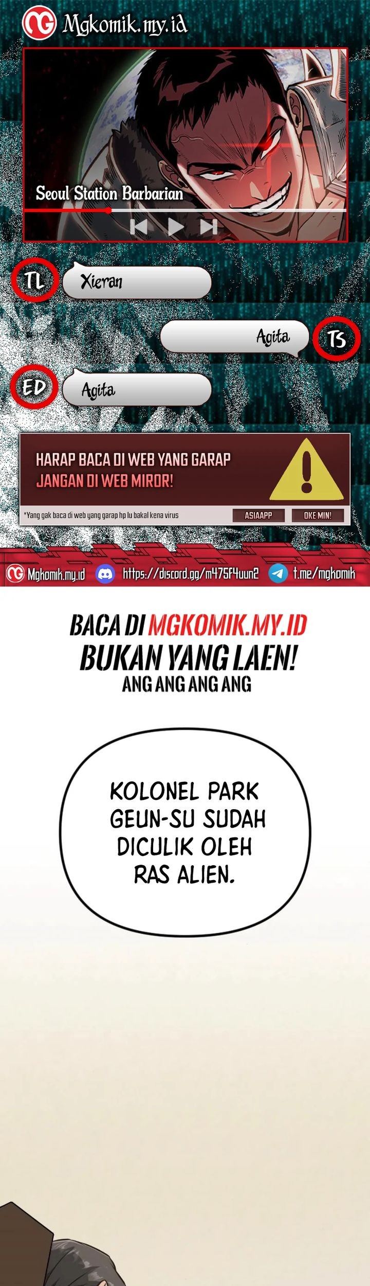 Baca Komik The Barbarian of Seoul Station Chapter 35 Gambar 1