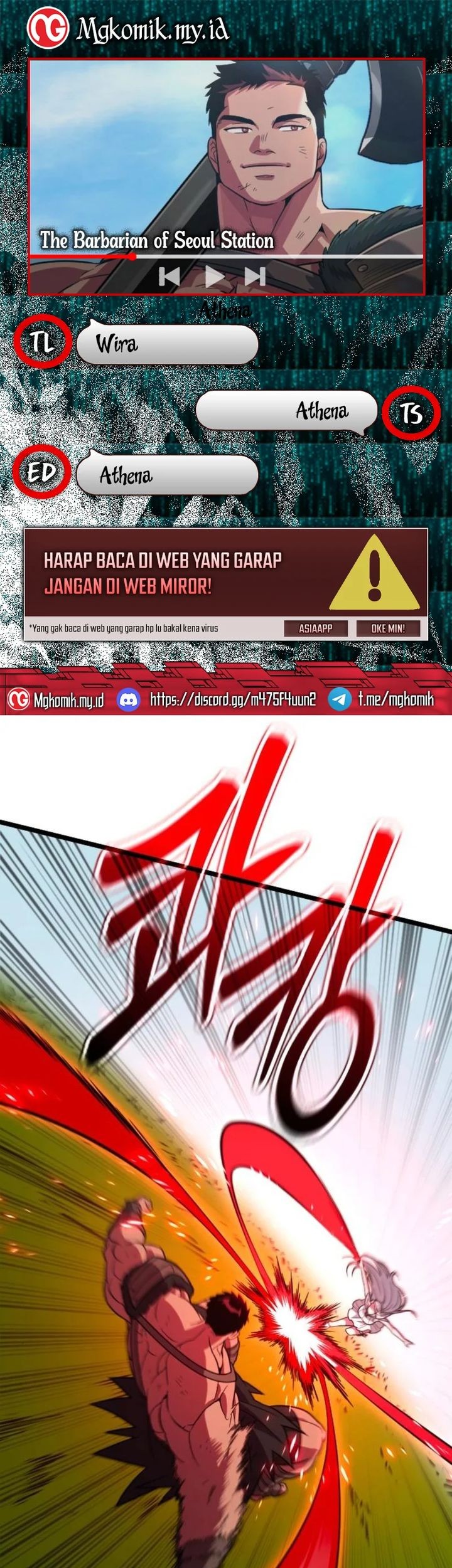 Baca Komik The Barbarian of Seoul Station Chapter 38 Gambar 1