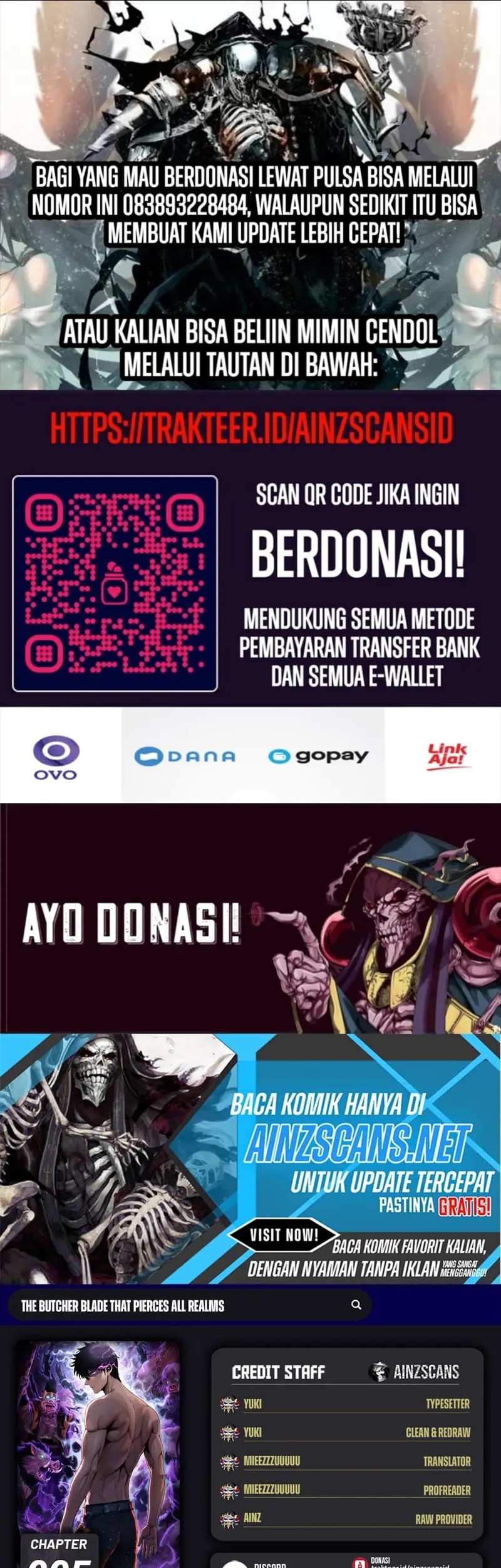 Baca Komik The Butcher Blade That Pierces All Realms Chapter 5 Gambar 1