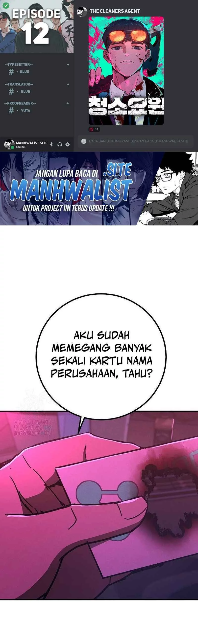 Baca Komik The Cleaners Agent Chapter 12 Gambar 1