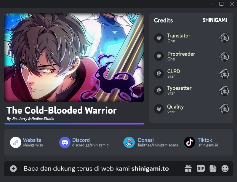 Baca Komik The Cold-Blooded Warrior Chapter 21 Gambar 1