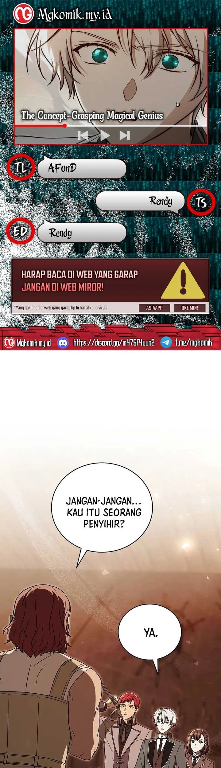 Baca Komik The Concept-Grasping Magical Genius Chapter 26 Gambar 1