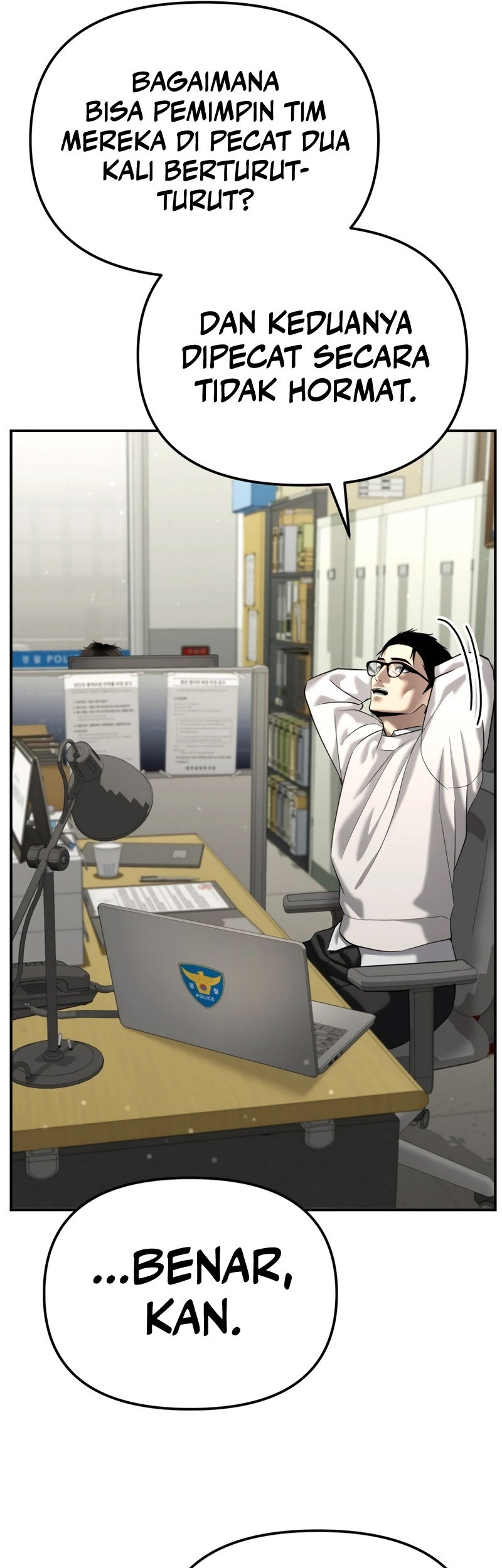 The Cop Is Too Strong Chapter 44 Gambar 45