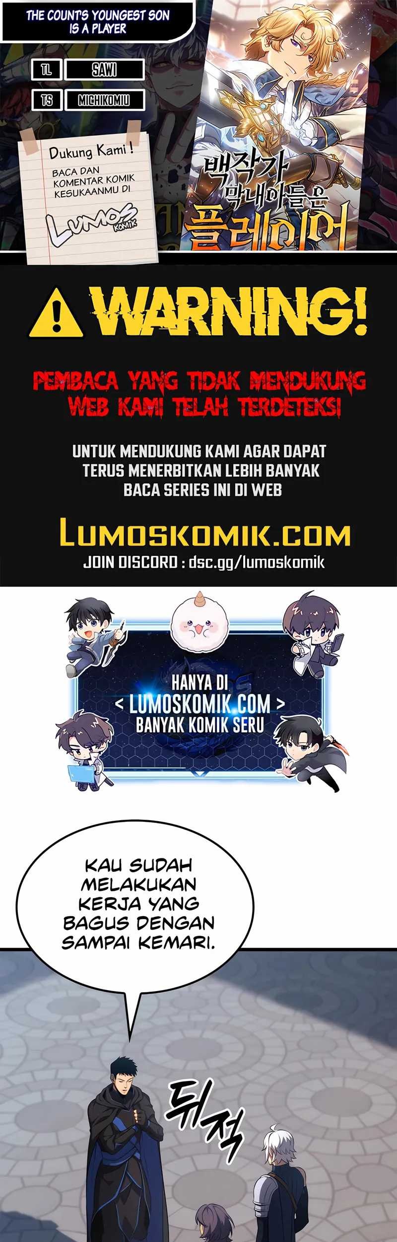 Baca Komik The Count’s Youngest Son Is A Player! Chapter 104 Gambar 1