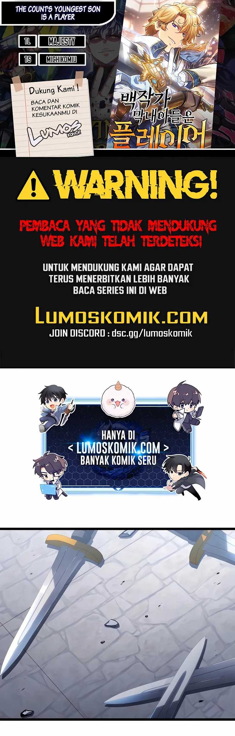 Baca Komik The Count’s Youngest Son Is A Player! Chapter 107 Gambar 1