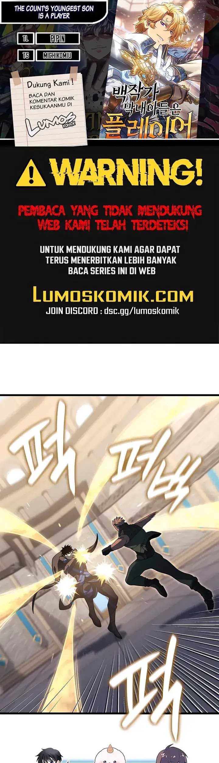 Baca Komik The Count’s Youngest Son Is A Player! Chapter 108 Gambar 1