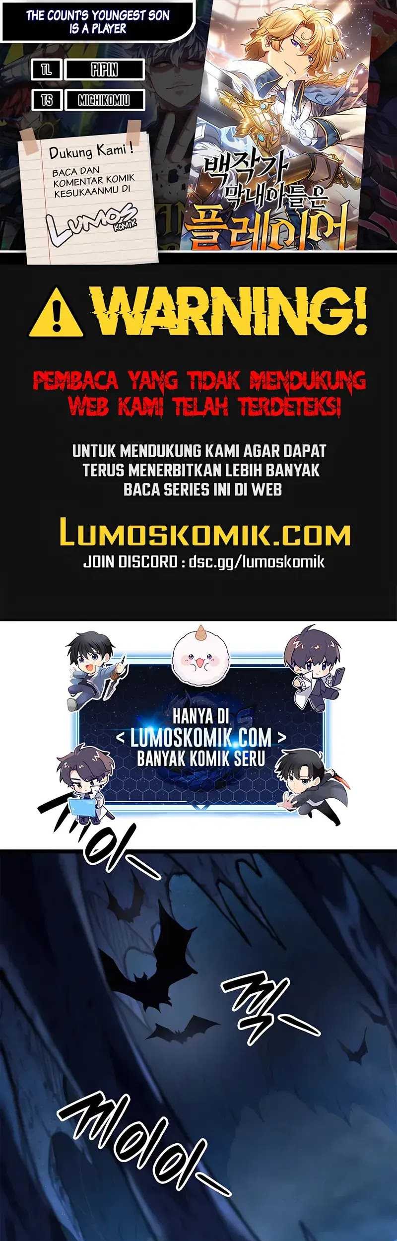 Baca Komik The Count’s Youngest Son Is A Player! Chapter 112 Gambar 1