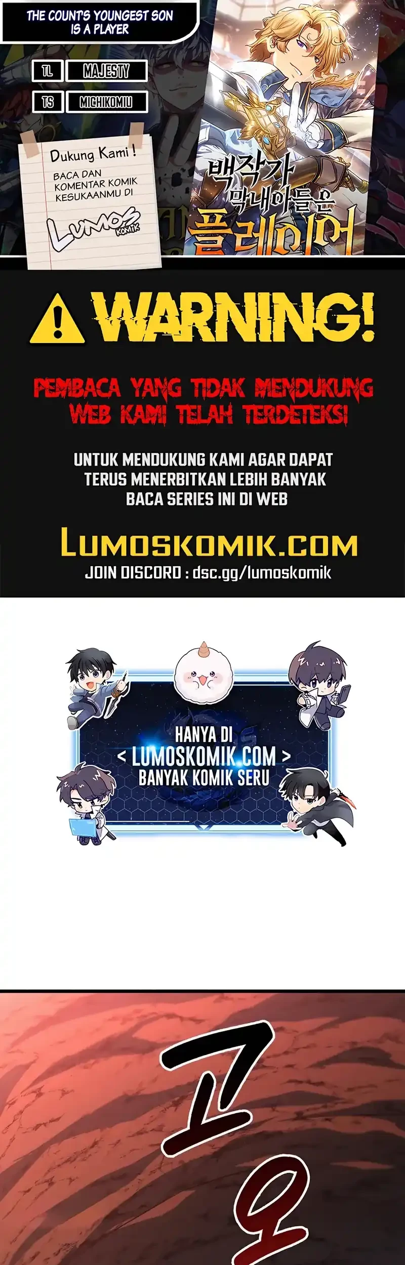 Baca Komik The Count’s Youngest Son Is A Player! Chapter 121 Gambar 1