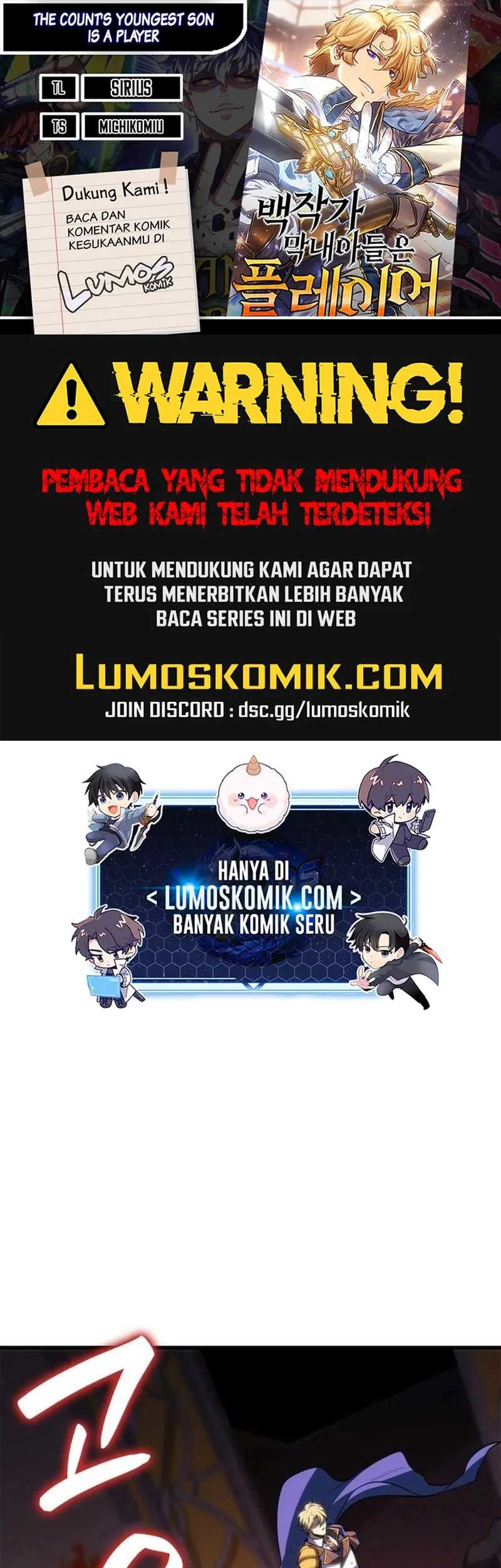 Baca Komik The Count’s Youngest Son Is A Player! Chapter 122 Gambar 1