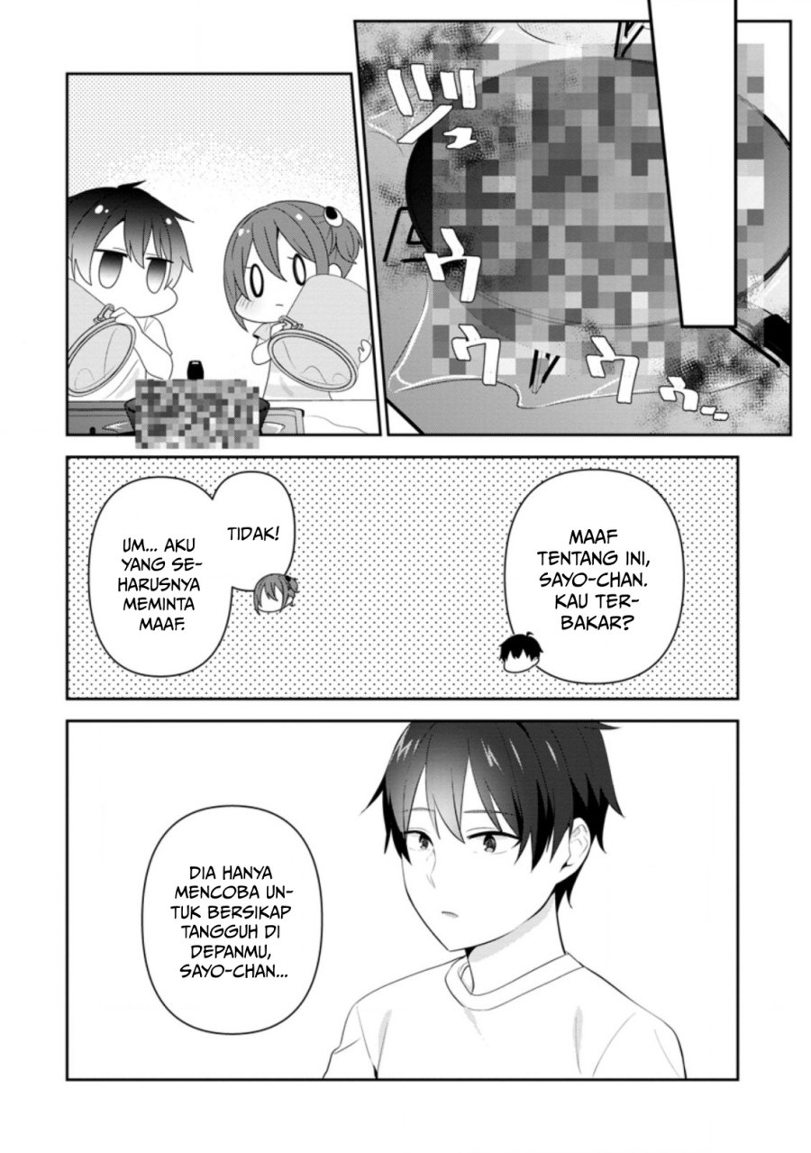 The Cute Girl Sitting Next to Me Is Trying to Make Me Fall in Love With Her as a Way to Ridicule Me, but the Tables Were Turned on Her Before She Knew It Chapter 22 Gambar 9