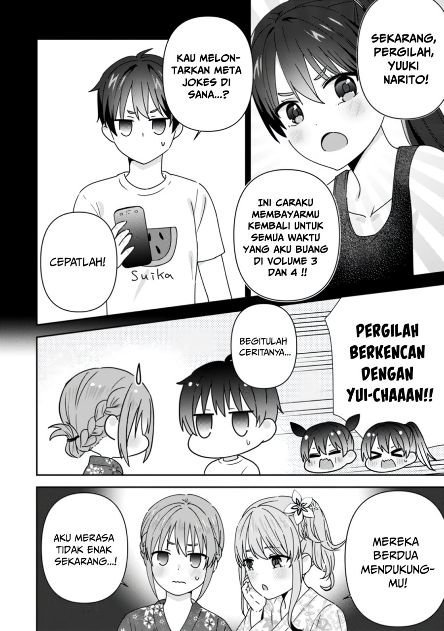 The Cute Girl Sitting Next to Me Is Trying to Make Me Fall in Love With Her as a Way to Ridicule Me, but the Tables Were Turned on Her Before She Knew It Chapter 24 Gambar 7