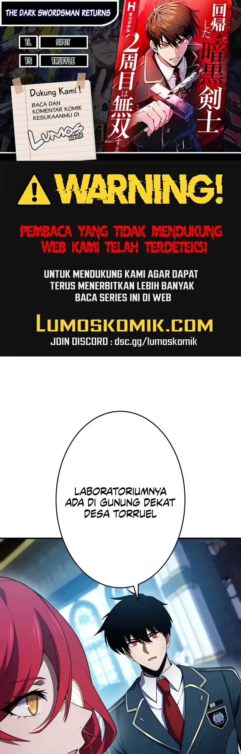 Baca Komik The Dark Swordsman Returns Chapter 16 Gambar 1