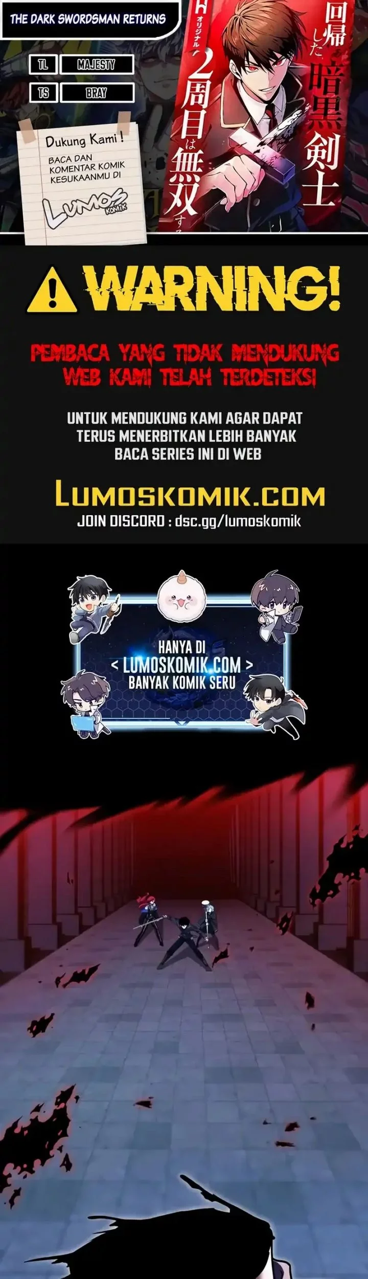 Baca Komik The Dark Swordsman Returns Chapter 18 Gambar 1
