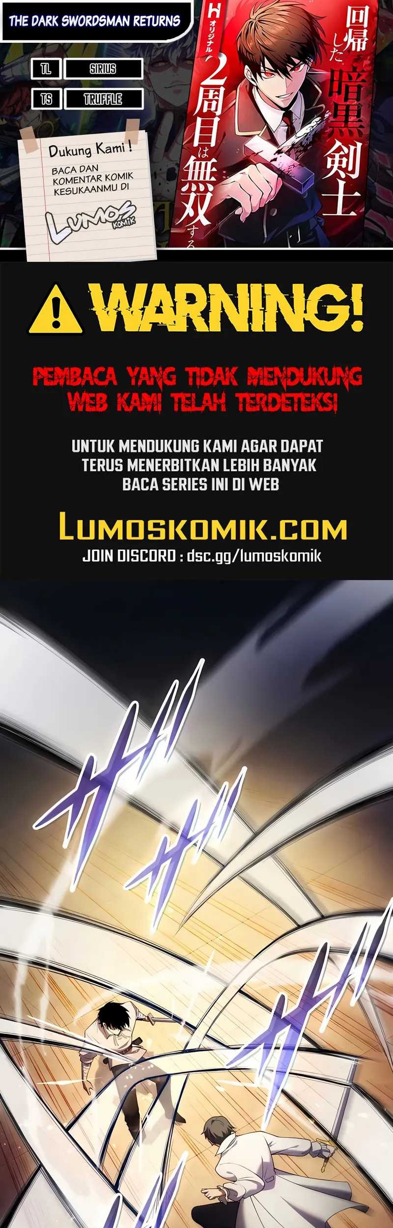 Baca Komik The Dark Swordsman Returns Chapter 9 Gambar 1