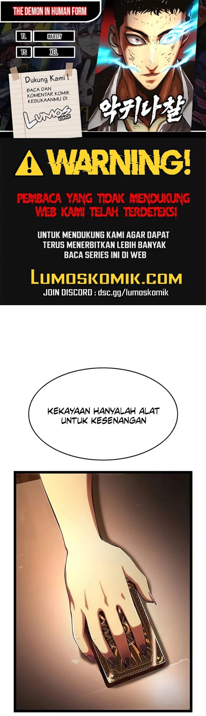 Baca Komik The Demon in Human Form Chapter 3 Gambar 1