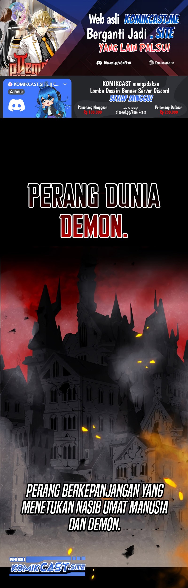 Baca Komik The Demon Prince Goes to the Academy Chapter 1 Gambar 1