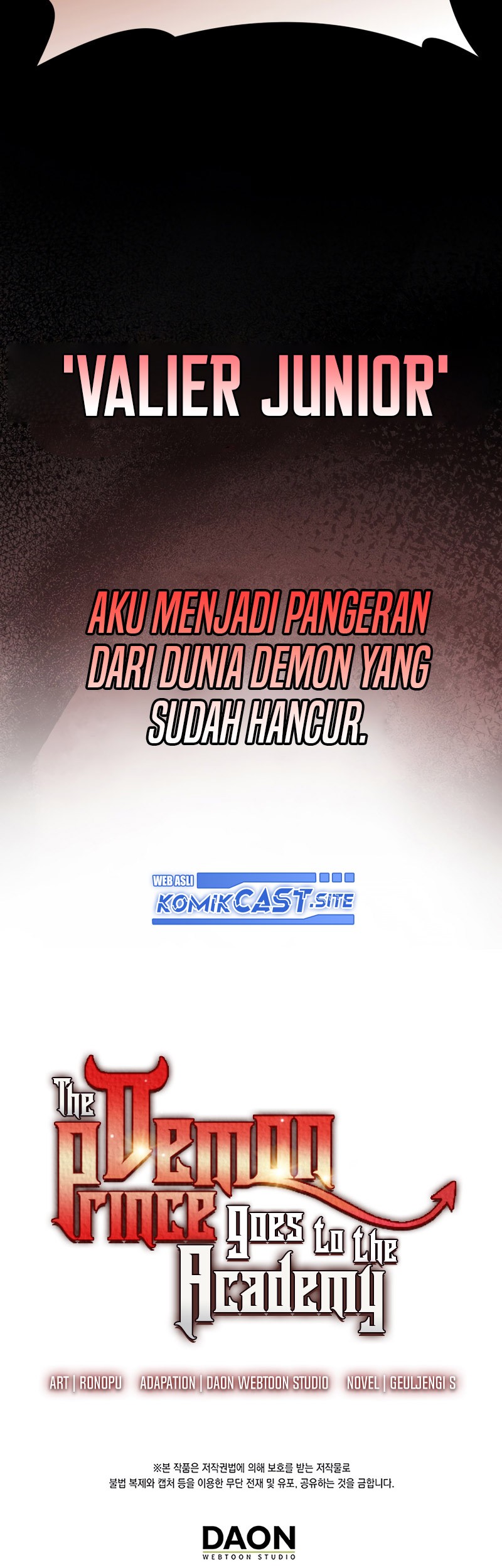 The Demon Prince Goes to the Academy Chapter 1 Gambar 125