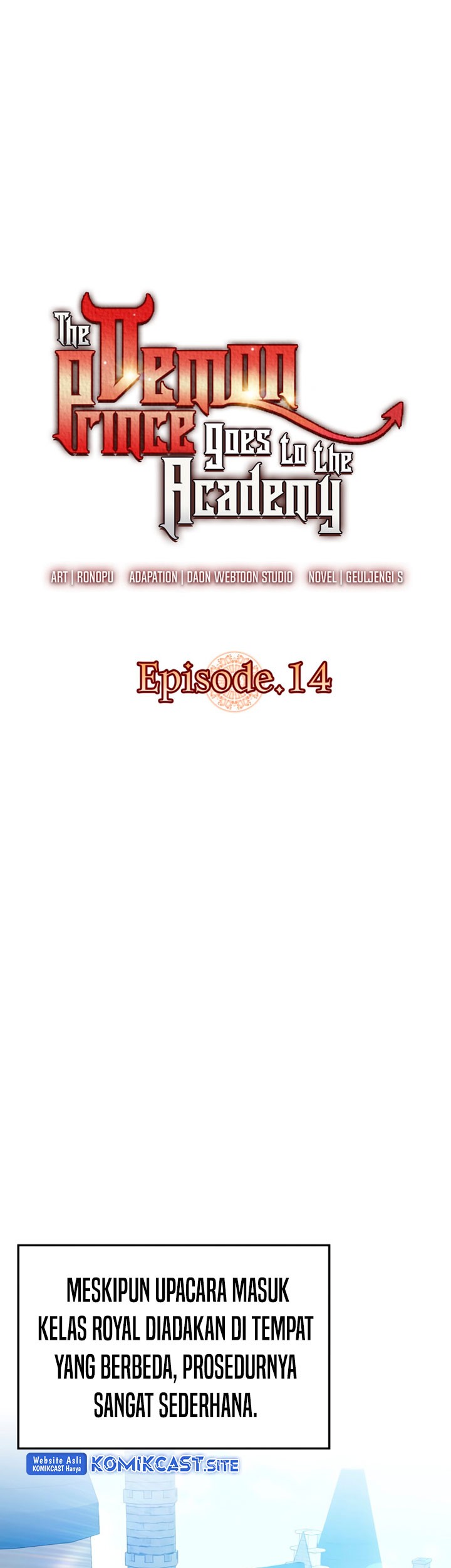 The Demon Prince Goes to the Academy Chapter 14 Gambar 29
