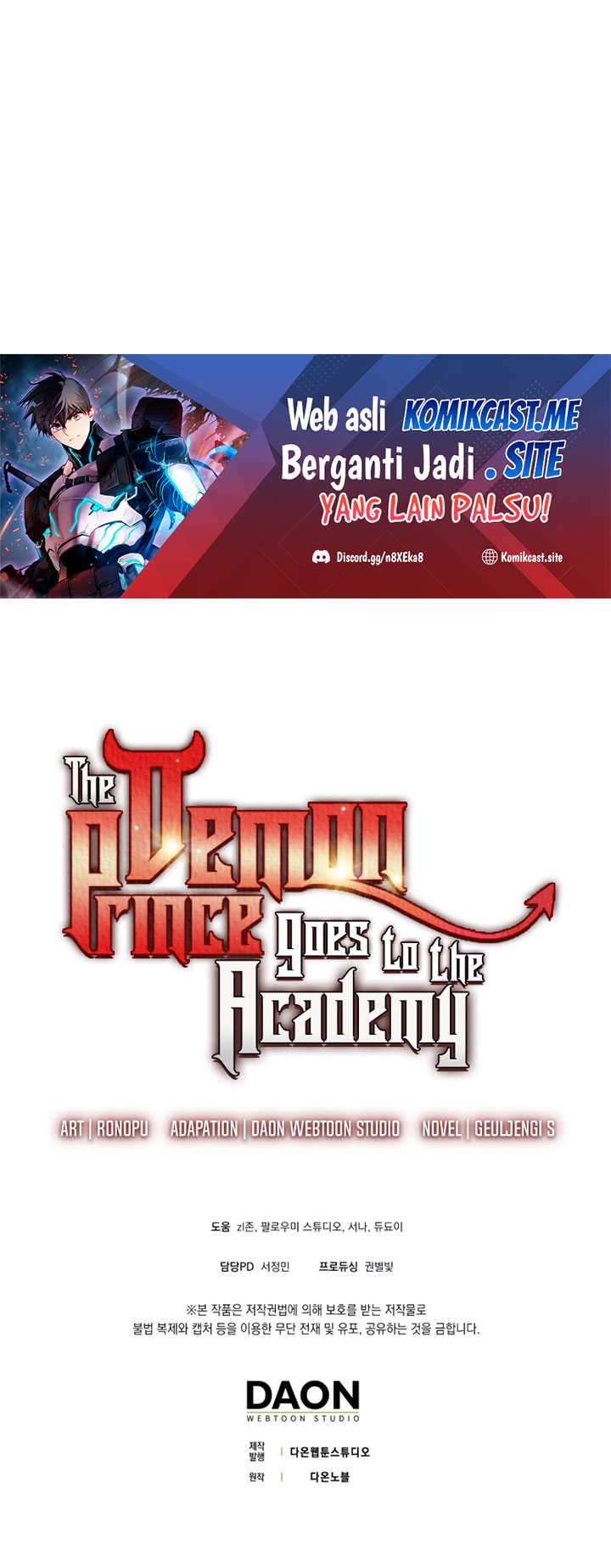 The Demon Prince Goes to the Academy Chapter 18 Gambar 88