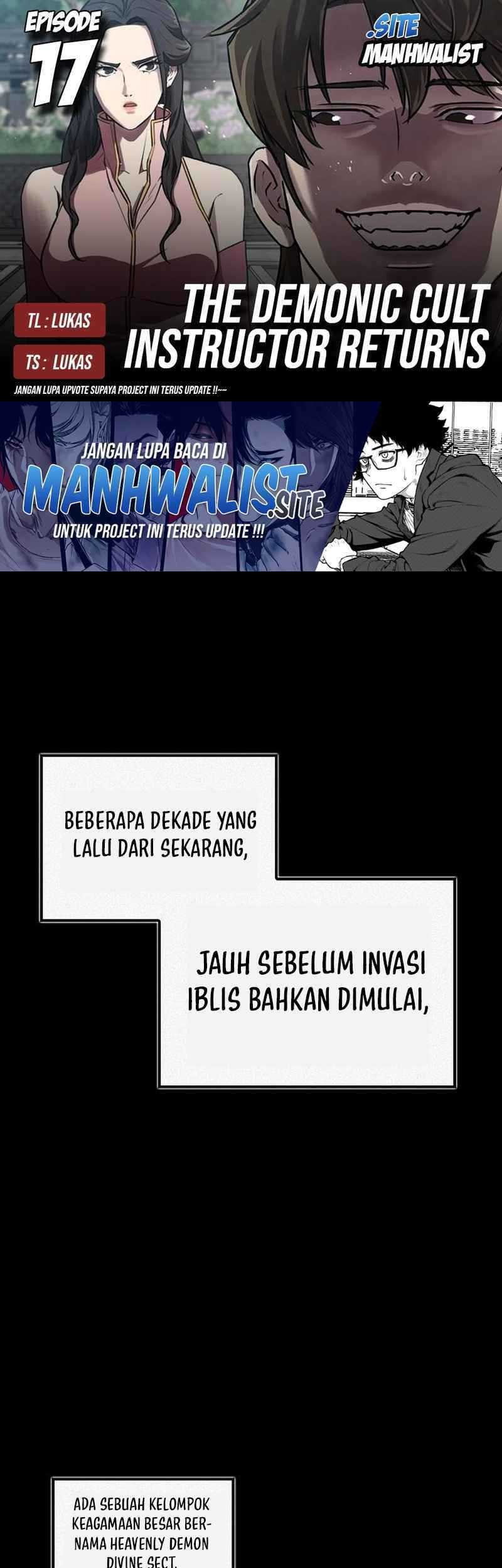 Baca Komik The Demonic Cult Instructor Returns Chapter 17 Gambar 1