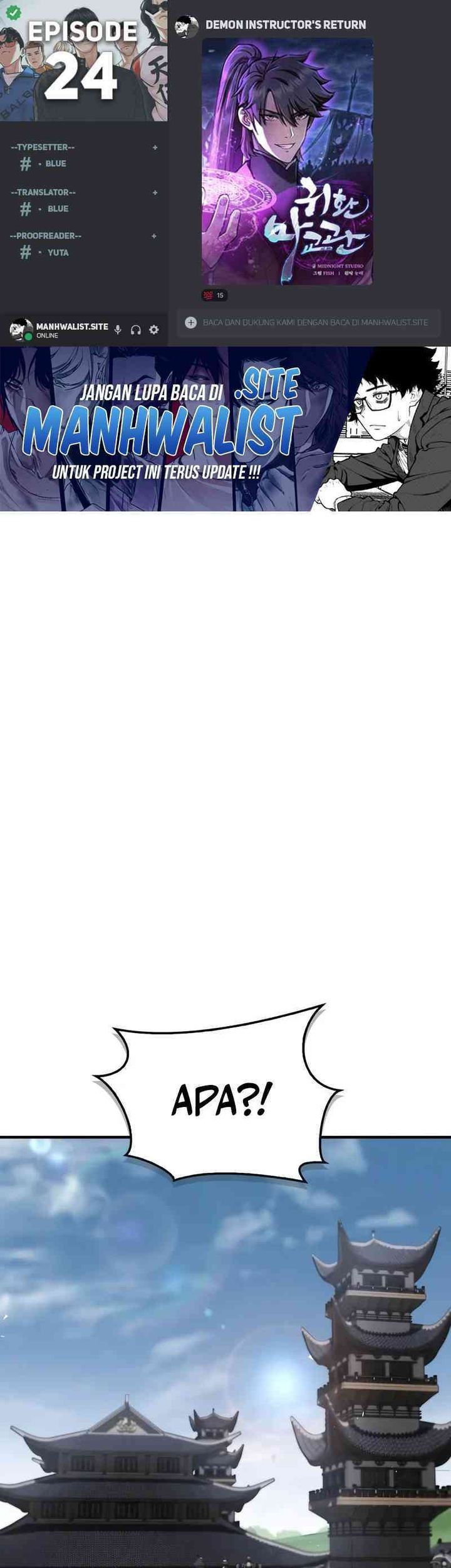 Baca Komik The Demonic Cult Instructor Returns Chapter 24 Gambar 1