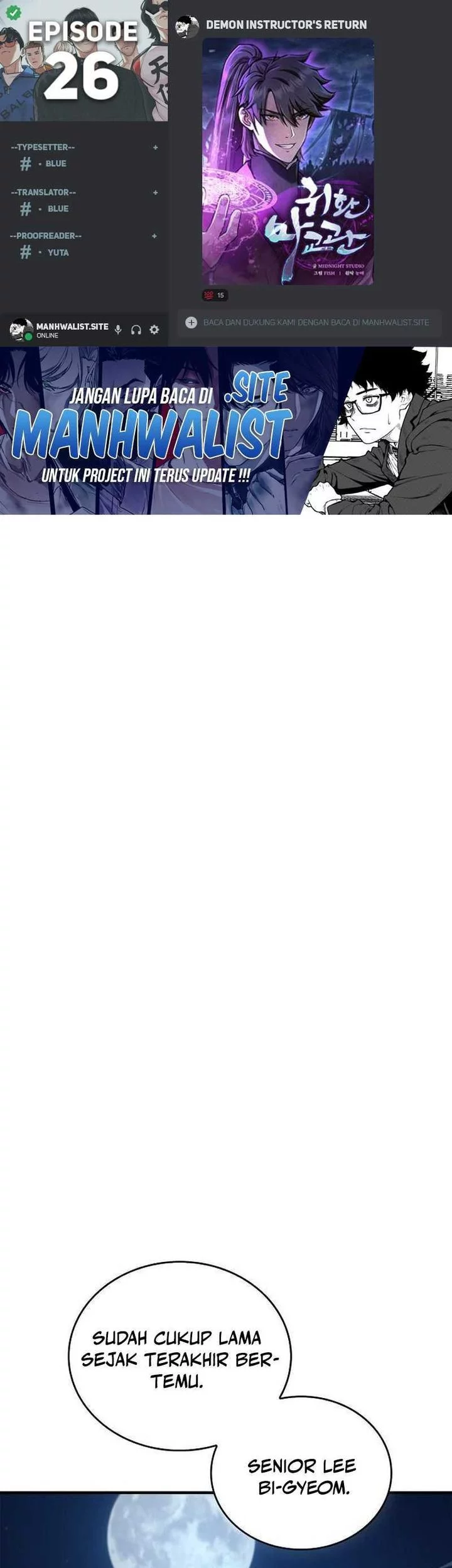 Baca Komik The Demonic Cult Instructor Returns Chapter 26 Gambar 1