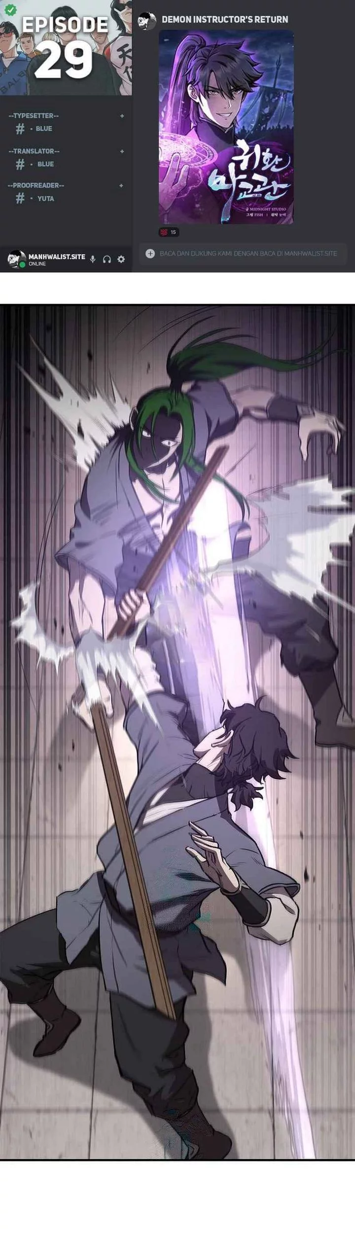 Baca Komik The Demonic Cult Instructor Returns Chapter 29 Gambar 1