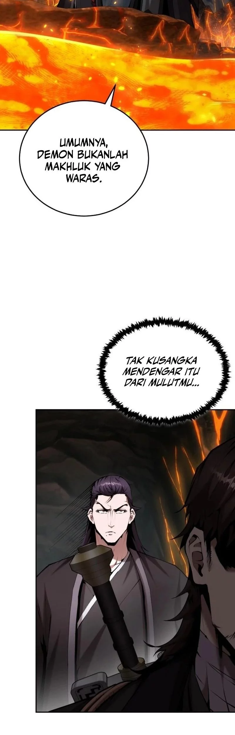 The Demonic Cult Leader Is Too Reluctant Chapter 53 Gambar 51