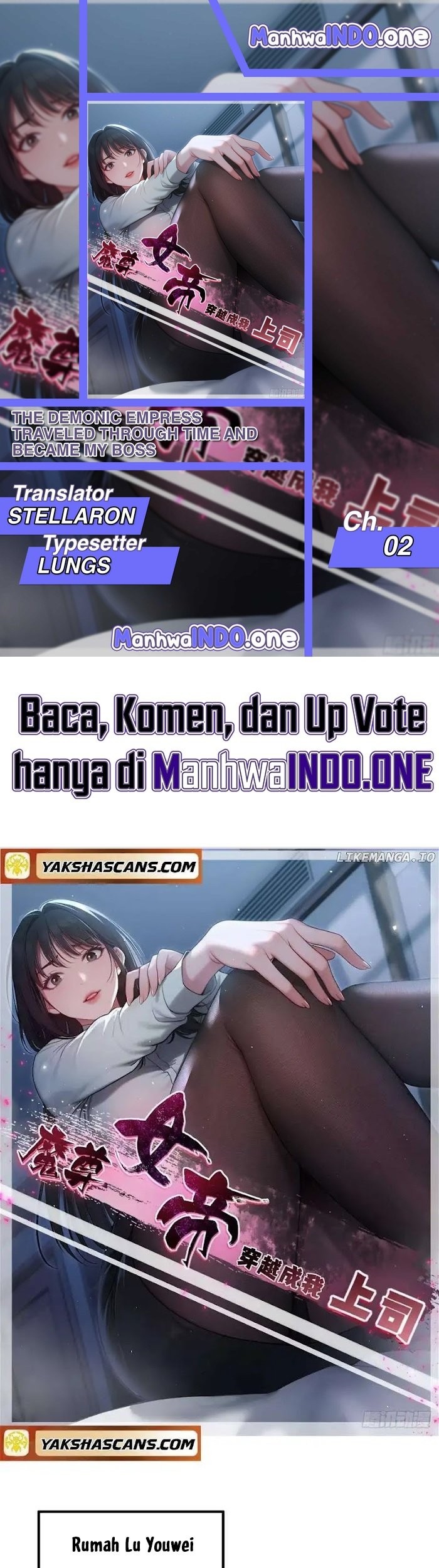 Baca Komik The Demonic Empress Traveled Through Time And Became My Boss Chapter 2 Gambar 1
