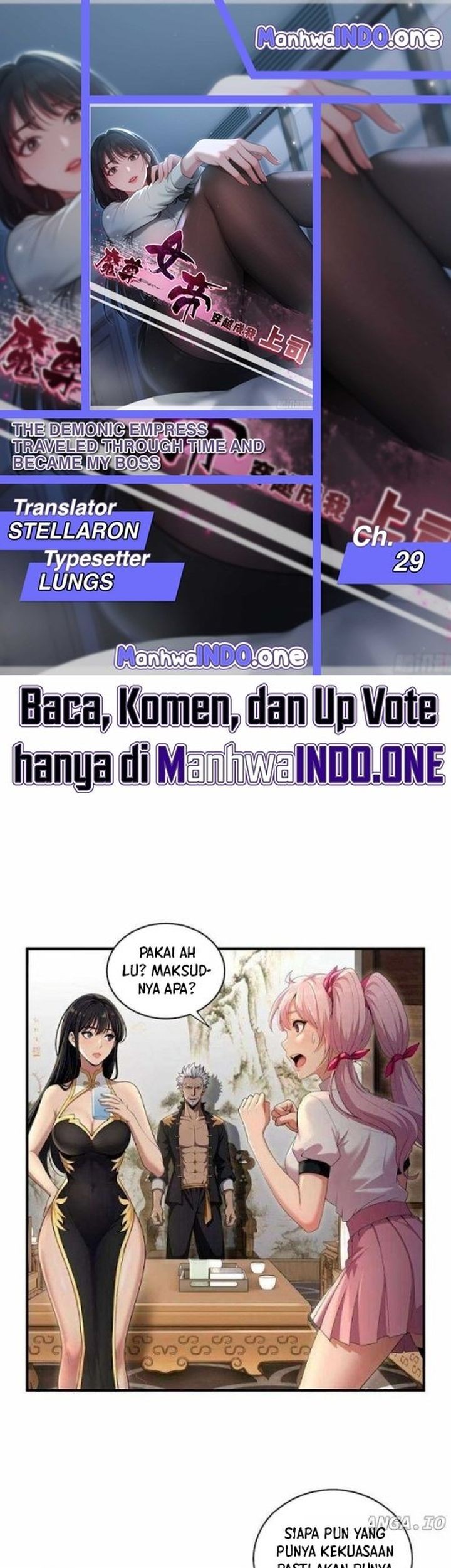 Baca Komik The Demonic Empress Traveled Through Time And Became My Boss Chapter 29 Gambar 1