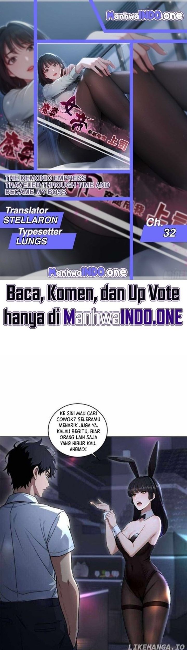 Baca Komik The Demonic Empress Traveled Through Time And Became My Boss Chapter 32 Gambar 1