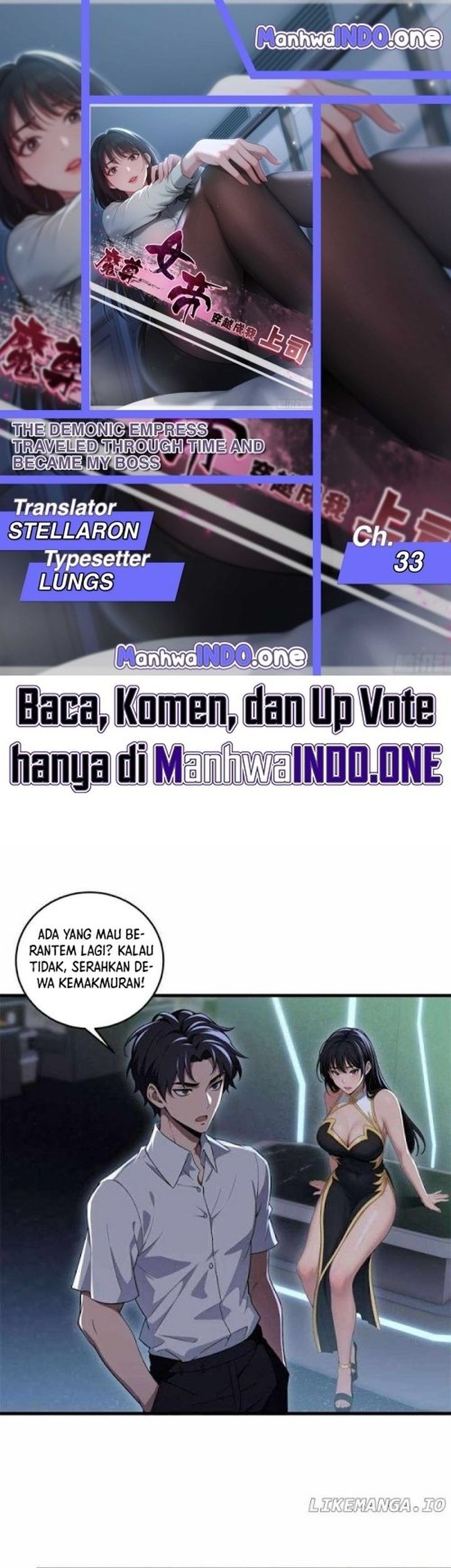 Baca Komik The Demonic Empress Traveled Through Time And Became My Boss Chapter 33 Gambar 1