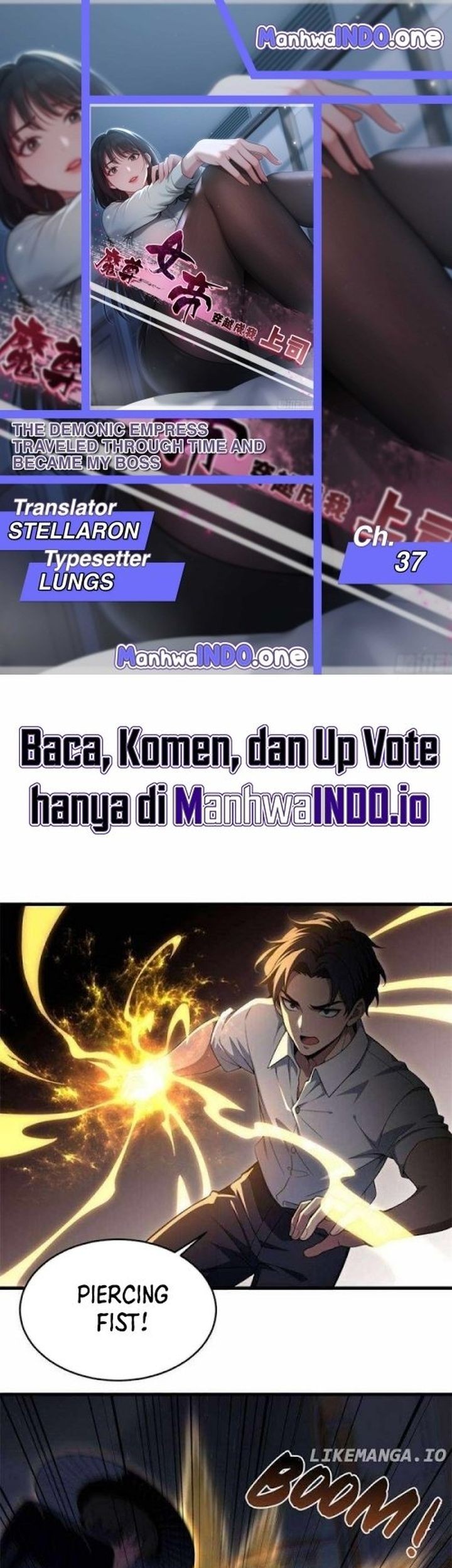 Baca Komik The Demonic Empress Traveled Through Time And Became My Boss Chapter 37 Gambar 1