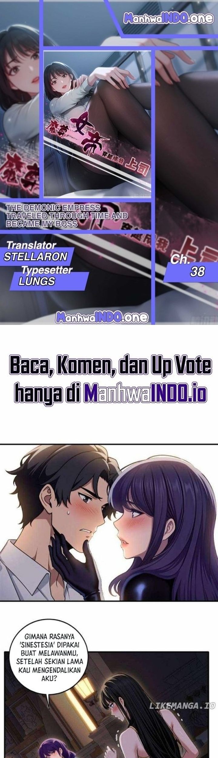 Baca Komik The Demonic Empress Traveled Through Time And Became My Boss Chapter 38 Gambar 1