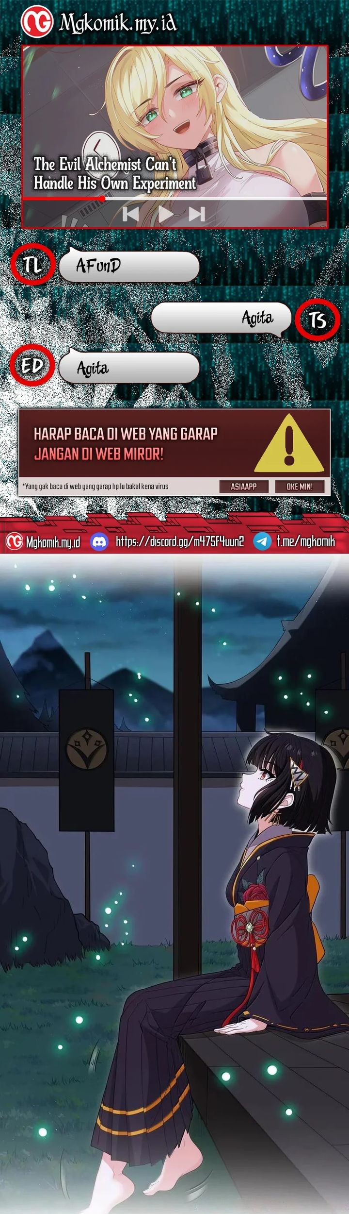 Baca Komik The Evil Alchemist Can’t Handle His Own Experiment Chapter 25 Gambar 1