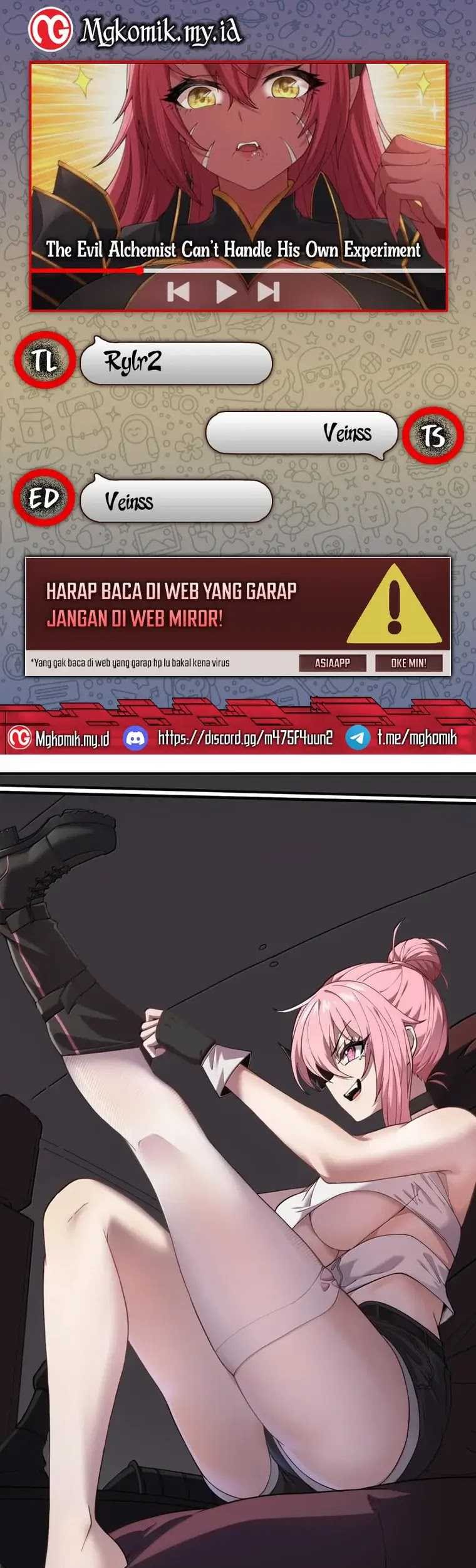 Baca Komik The Evil Alchemist Can’t Handle His Own Experiment Chapter 31 Gambar 1