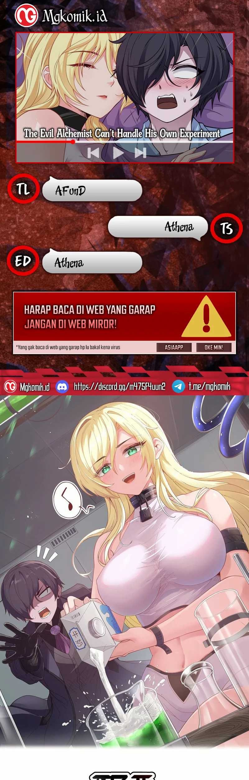 Baca Komik The Evil Alchemist Can’t Handle His Own Experiment Chapter 9 Gambar 1