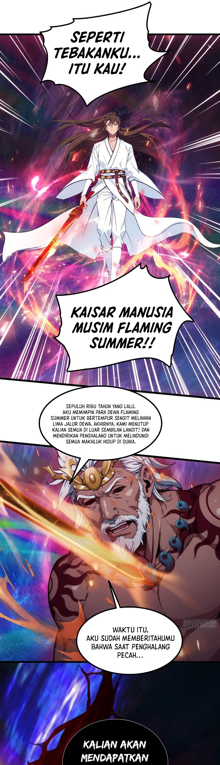 The Evil God Descends, I Own Great Hell Chapter 54 Gambar 20