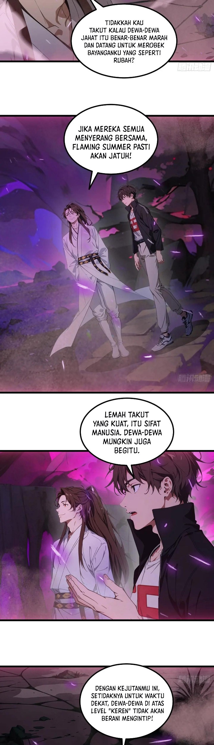 The Evil God Descends, I Own Great Hell Chapter 55 Gambar 22