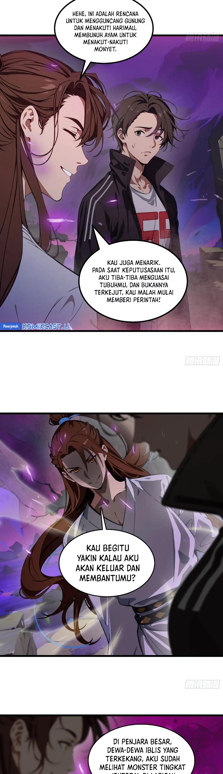 The Evil God Descends, I Own Great Hell Chapter 55 Gambar 24