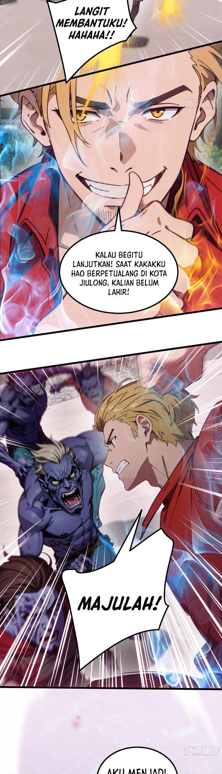 The Evil God Descends, I Own Great Hell Chapter 55 Gambar 6