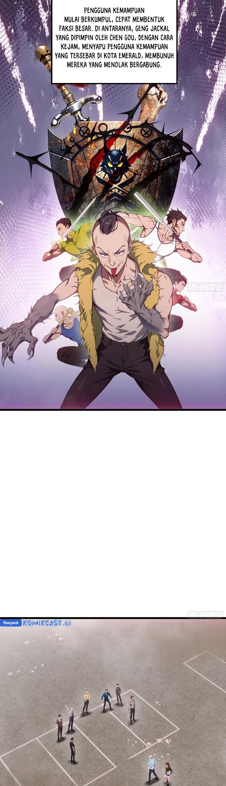 The Evil God Descends, I Own Great Hell Chapter 56 Gambar 24