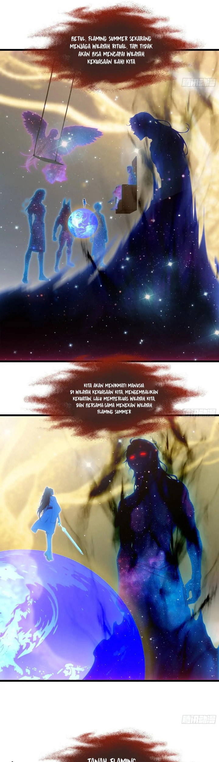 The Evil God Descends, I Own Great Hell Chapter 56 Gambar 14