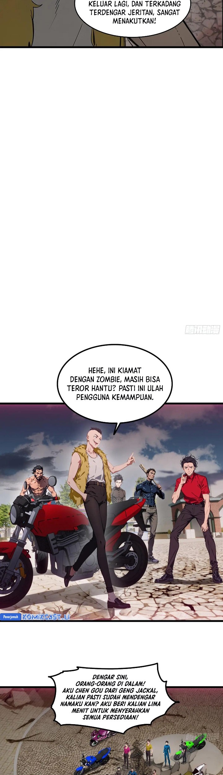 The Evil God Descends, I Own Great Hell Chapter 57 Gambar 12