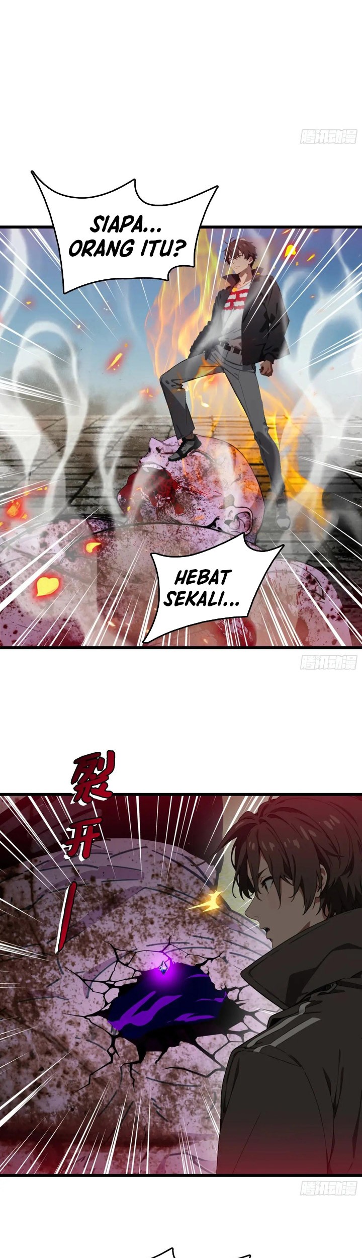 The Evil God Descends, I Own Great Hell Chapter 61 Gambar 29